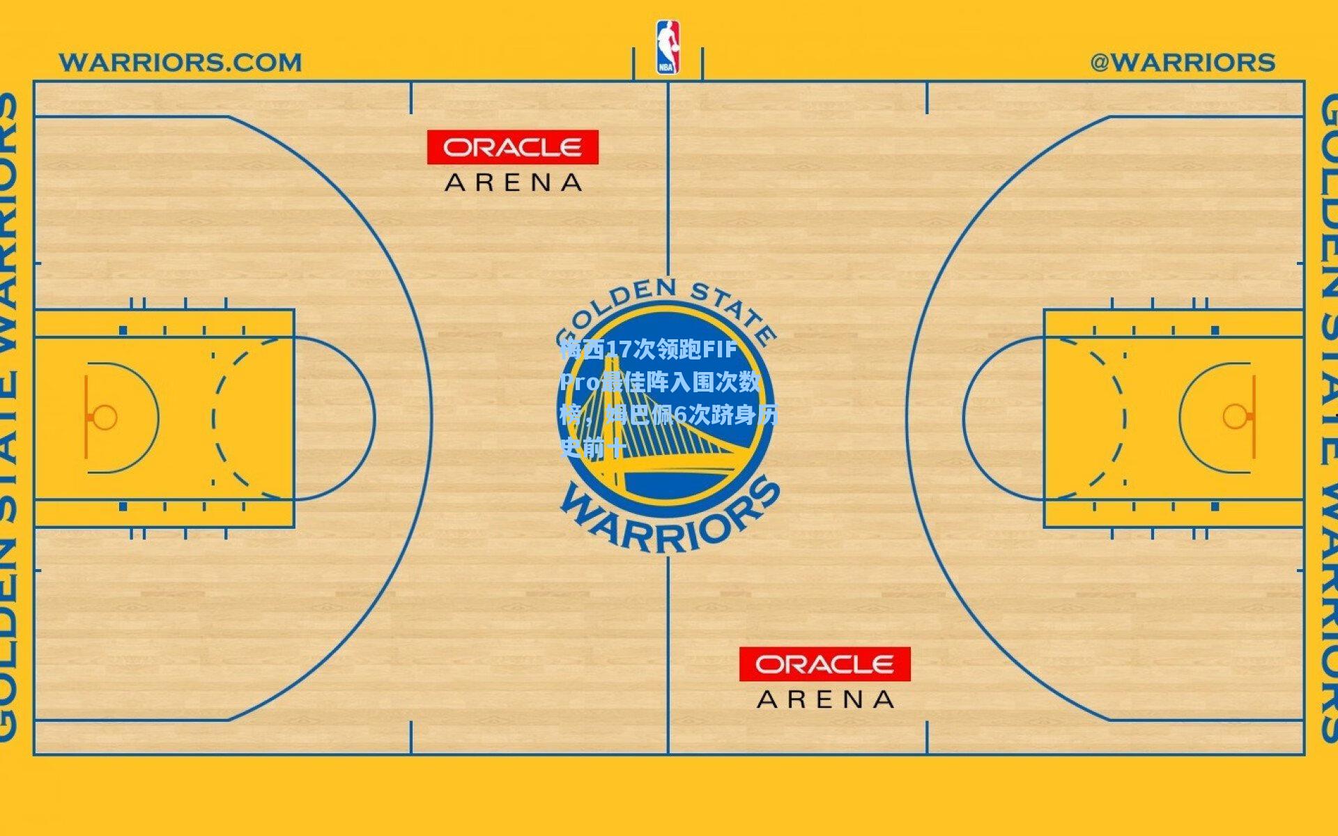 梅西17次领跑FIFPro最佳阵入围次数榜，姆巴佩6次跻身历史前十